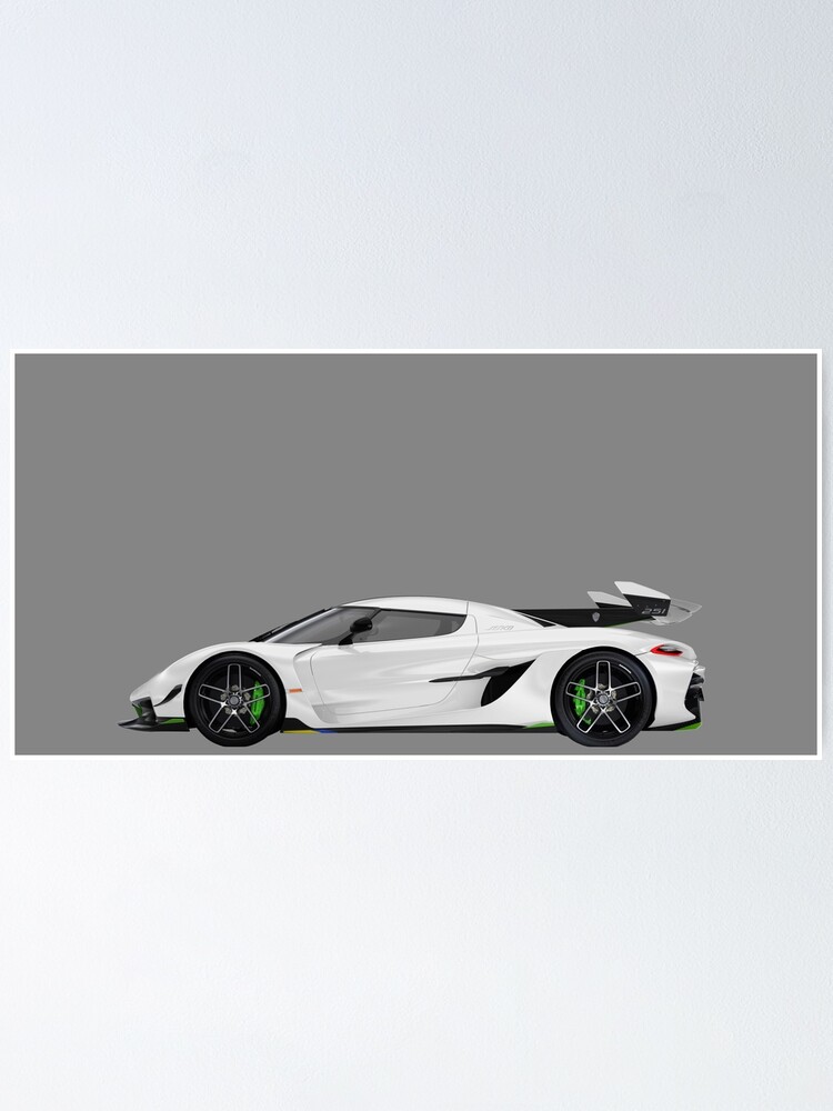 Alternate view of Koenigsegg Poster