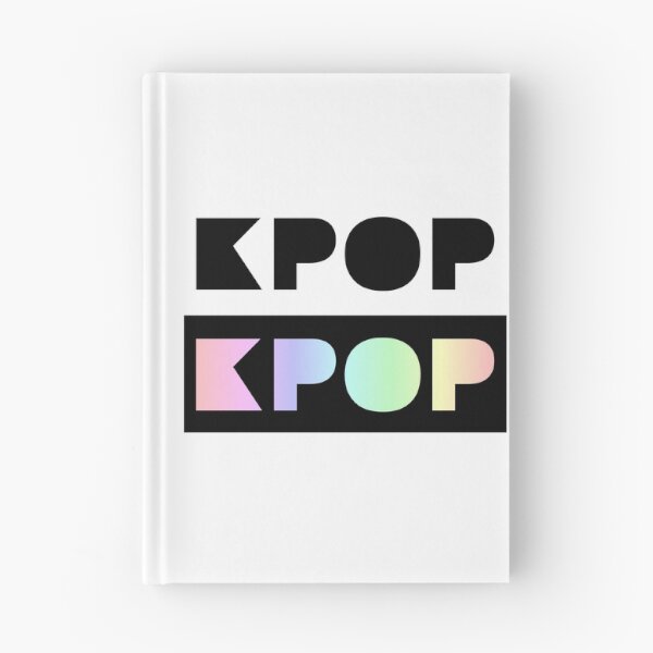 Item preview, Kpop Typography (pastel rainbow) designed and sold by BetweenTwoPages.