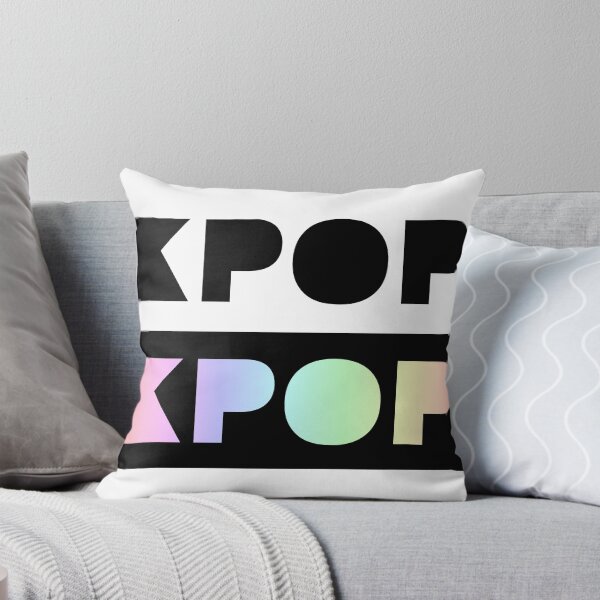 Item preview, Kpop Typography (pastel rainbow) designed and sold by BetweenTwoPages.