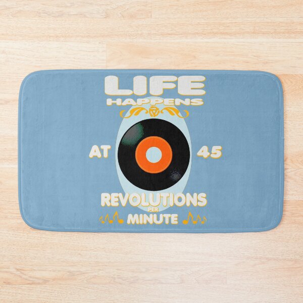 Item preview, Life Happens At 45 RPM designed and sold by Brownbag.