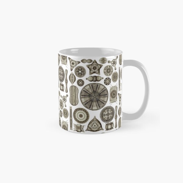 Artikel-Vorschau von Ernst Haeckel Diatoms Vintage Brown, designt und verkauft von aimeewilson.