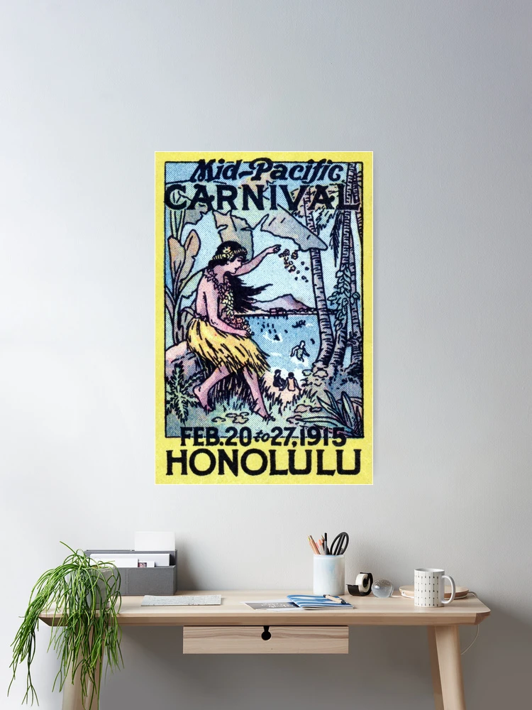 1915 Mid Pacific Carnival, Honolulu Hawaii
