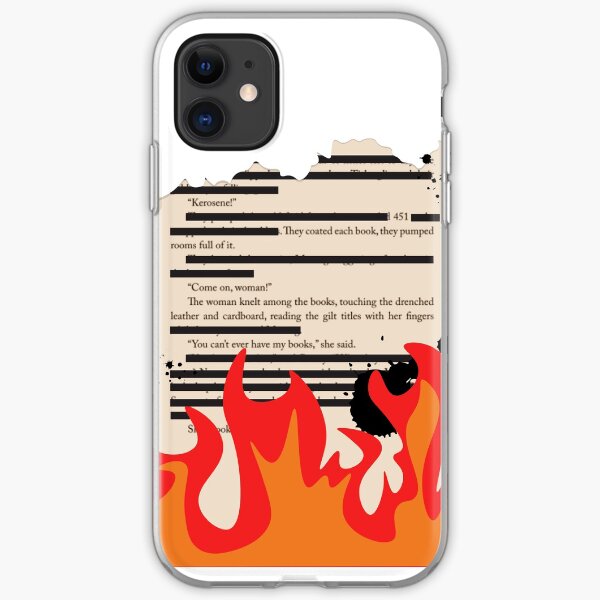 It was a pleasure to burn. iPhone Soft Case