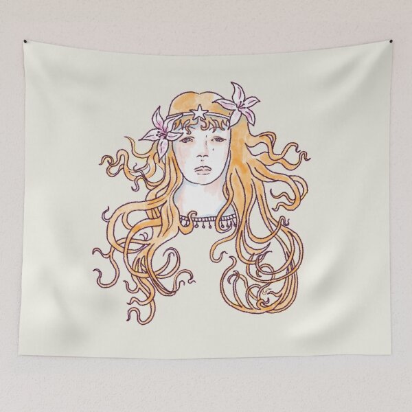 Item preview, Flower Girl Nouveau  designed and sold by Martin Morrison.