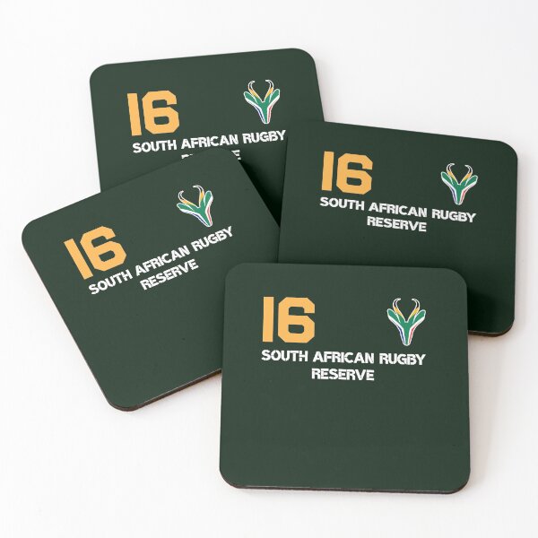 Item preview, South Africa Rugby No16 Reserve designed and sold by d247.