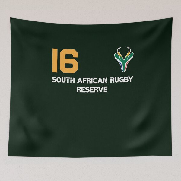 Item preview, South Africa Rugby No16 Reserve designed and sold by d247.