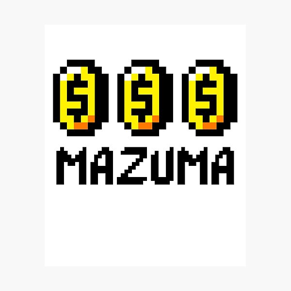 Item preview, Coins Mazuma 8 Bit  designed and sold by modernzen.