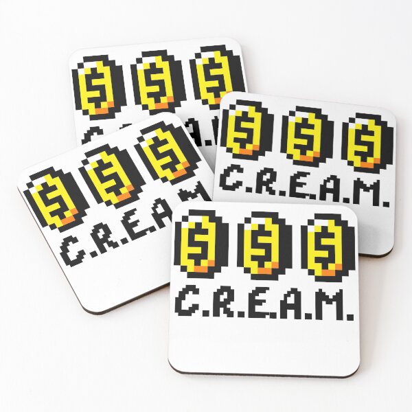Item preview, Coins C.R.E.A.M. 8 Bit  designed and sold by modernzen.