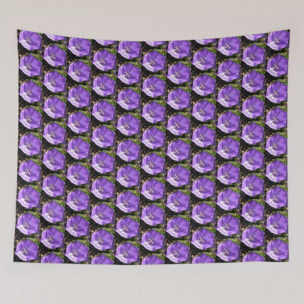 Item preview, Pretty-in-Purple Canterbury Bell designed and sold by BlueMoonRose.