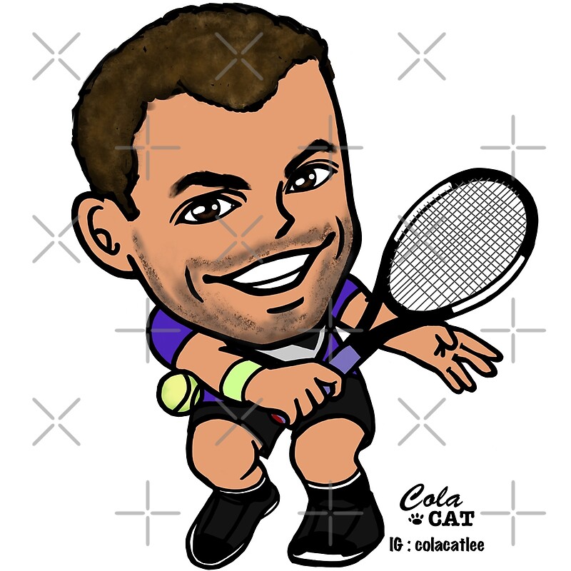 “Grigor Dimitrov” by Colacatlee | Redbubble