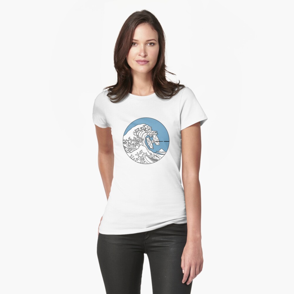 Vista previa del artículo con la obra «Camiseta entallada», diseñado y vendido por luciddreame.