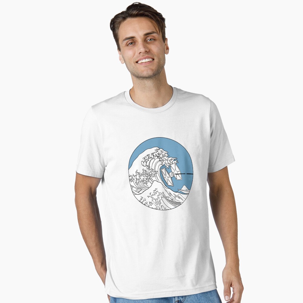 Vista previa del artículo con la obra «Camiseta esencial», diseñado y vendido por luciddreame.