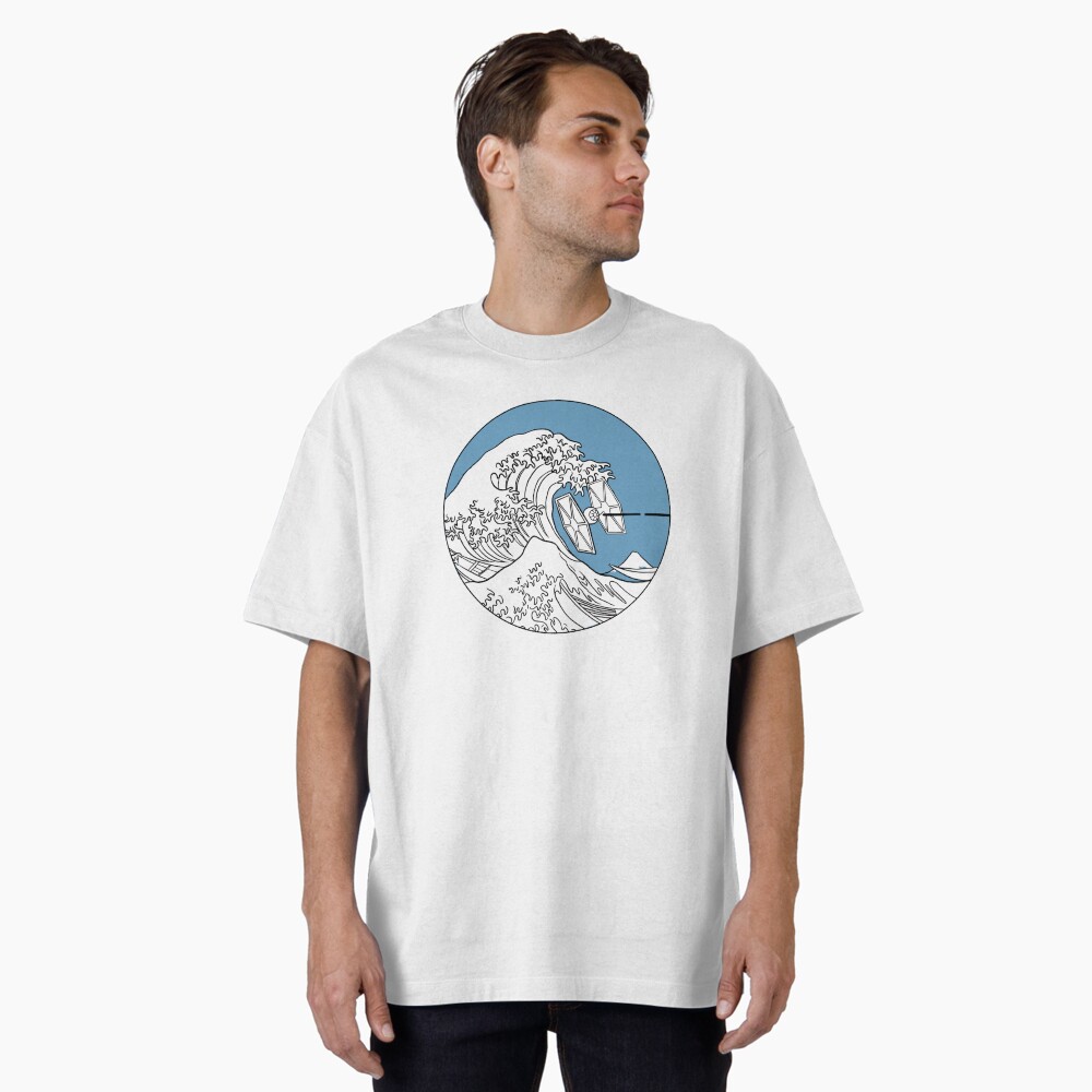 Vista previa del artículo con la obra «Camiseta oversize», diseñado y vendido por luciddreame.