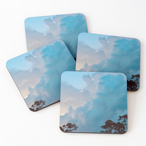 Item preview, Teal Clouds  designed and sold by Takisha Hearne.