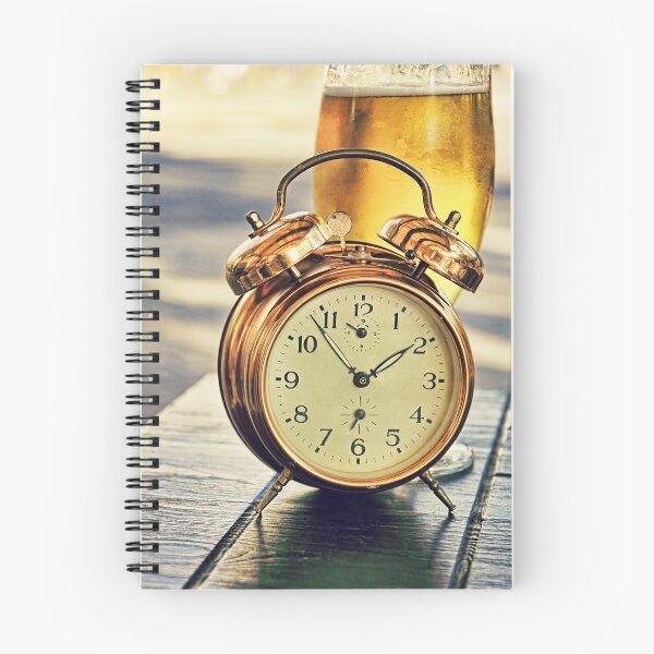 Item preview, Vintage alarm clock and beer glass. designed and sold by IaroslavB.