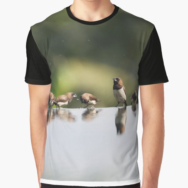 Birds in a group. Graphic T-Shirt