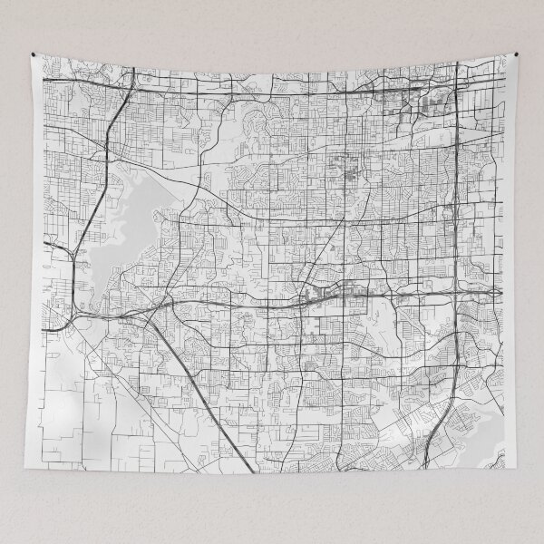 Item preview, Arlington Texas Map  designed and sold by Kara515.