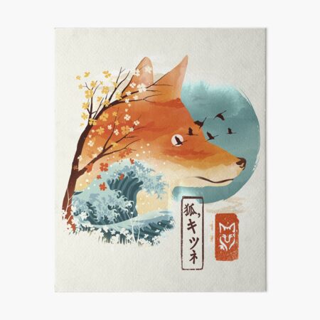 Item preview, Japanese Fox designed and sold by Dan Elijah Fajardo.