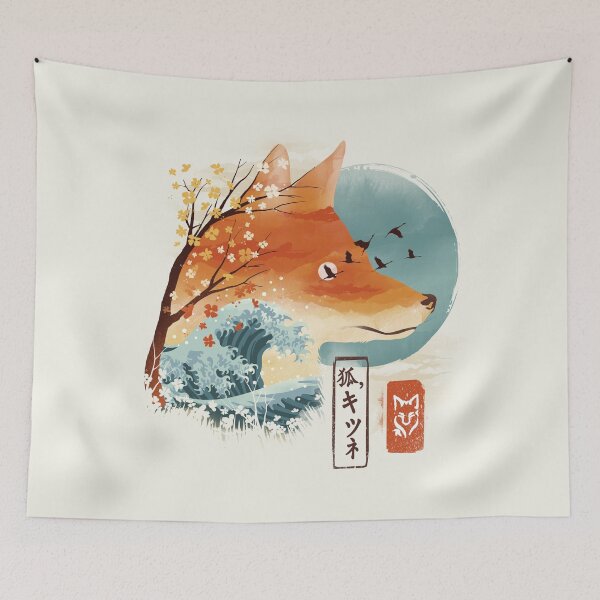 Item preview, Japanese Fox designed and sold by Dan Elijah Fajardo.