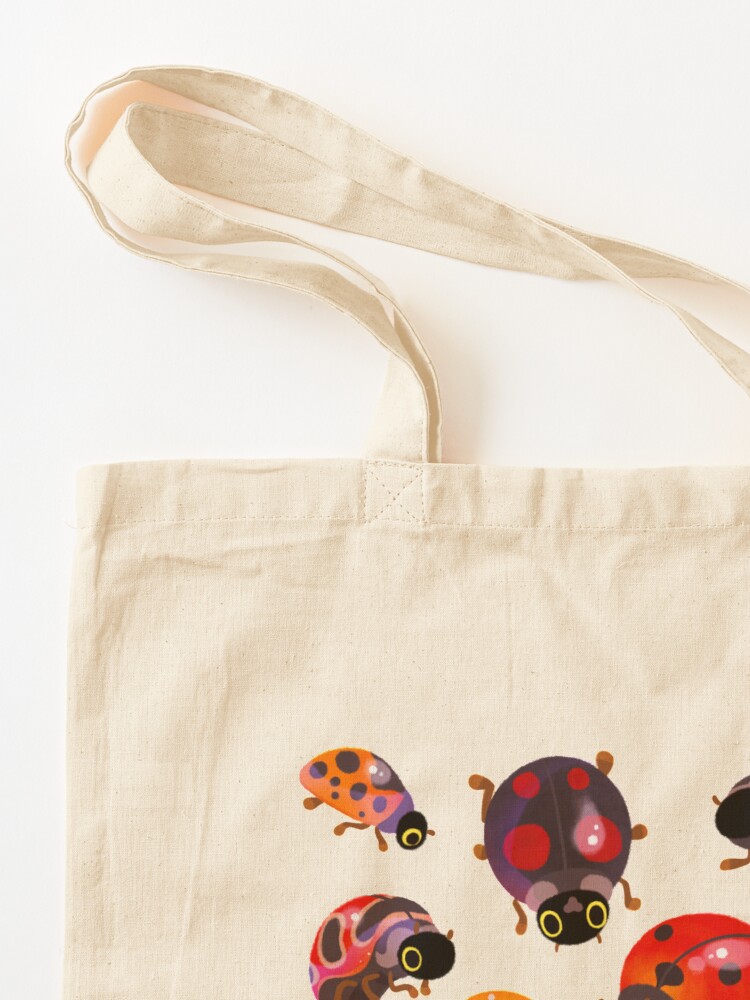 Alternate view of Lady beetles Tote Bag