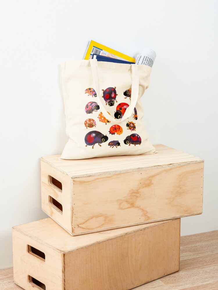 Alternate view of Lady beetles Tote Bag