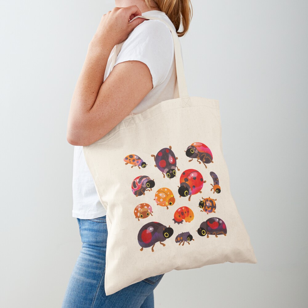Lady beetles Tote Bag