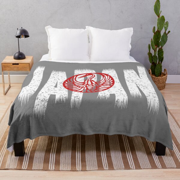 Item preview, Japanese flag with white letters writing Japan designed and sold by portokalis.