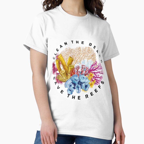 Item preview, clean the beach save the reefs climateactionrb  designed and sold by olivia  hayde.