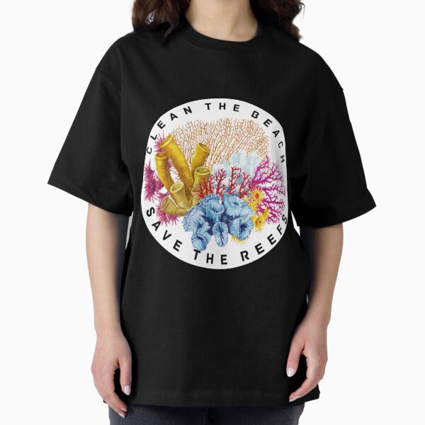Item preview, clean the beach save the reefs climateactionrb  designed and sold by olivia  hayde.