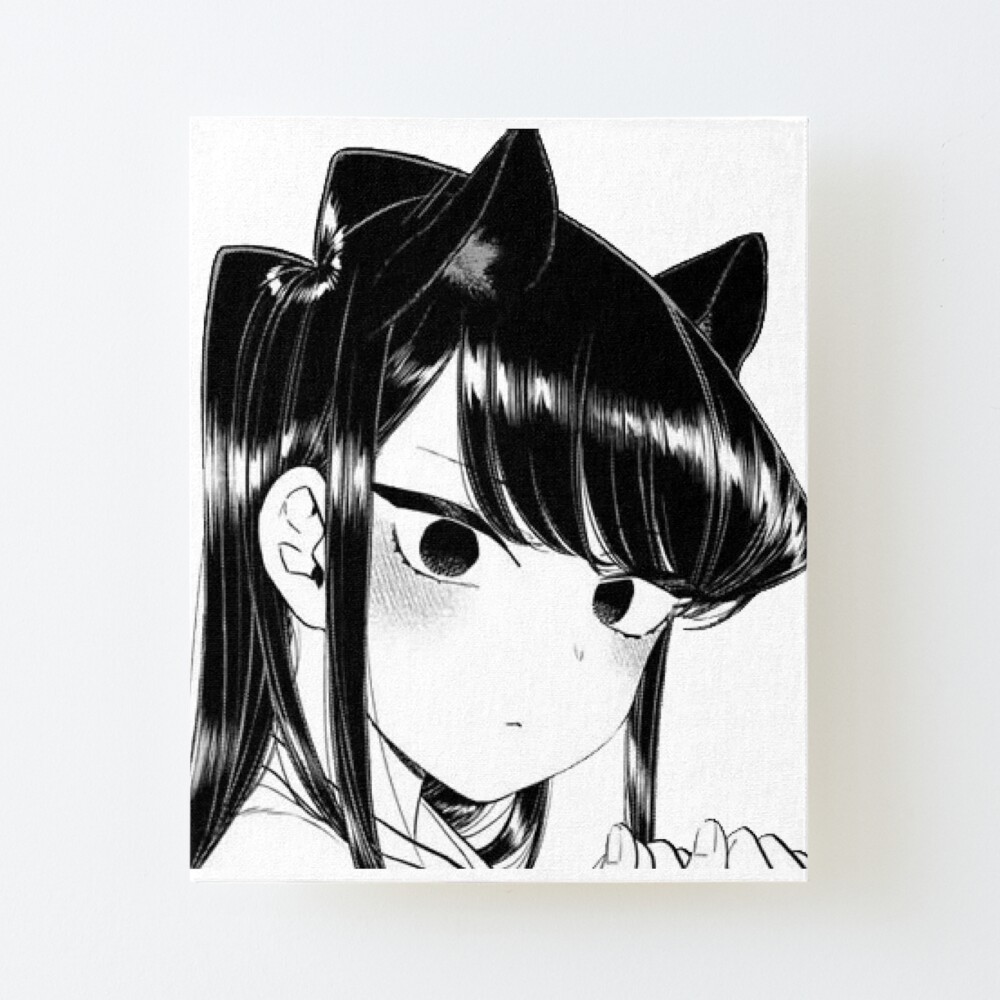 Komi Shouko Cat Face - Komi-san wa, Comyushou desu.