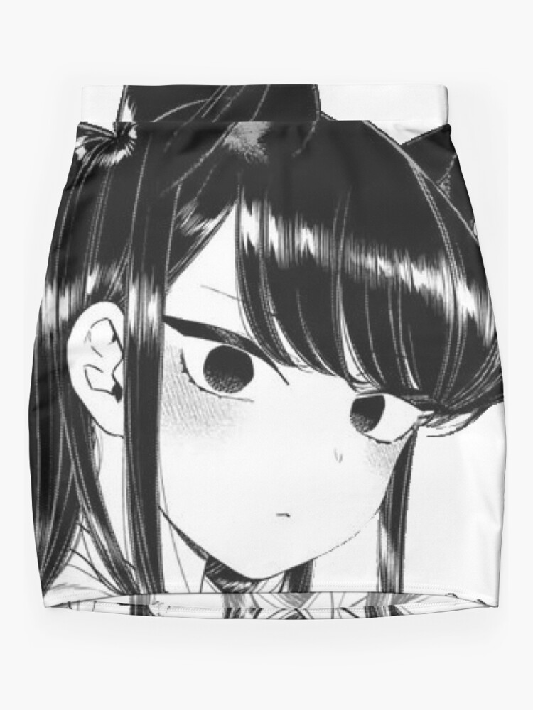 Komi Shouko Cat Face - Komi-san wa, Comyushou desu. Mini Skirt for Sale by  WaboBabo
