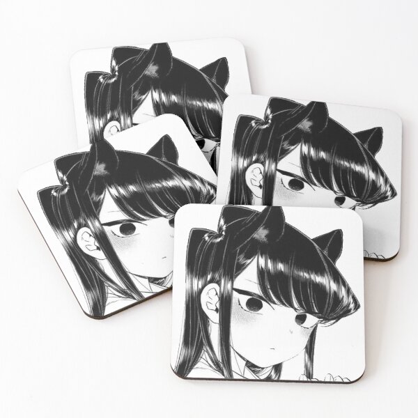 Item preview, Komi Shouko Cat Face - Komi-san wa, Comyushou desu. designed and sold by WaboBabo.