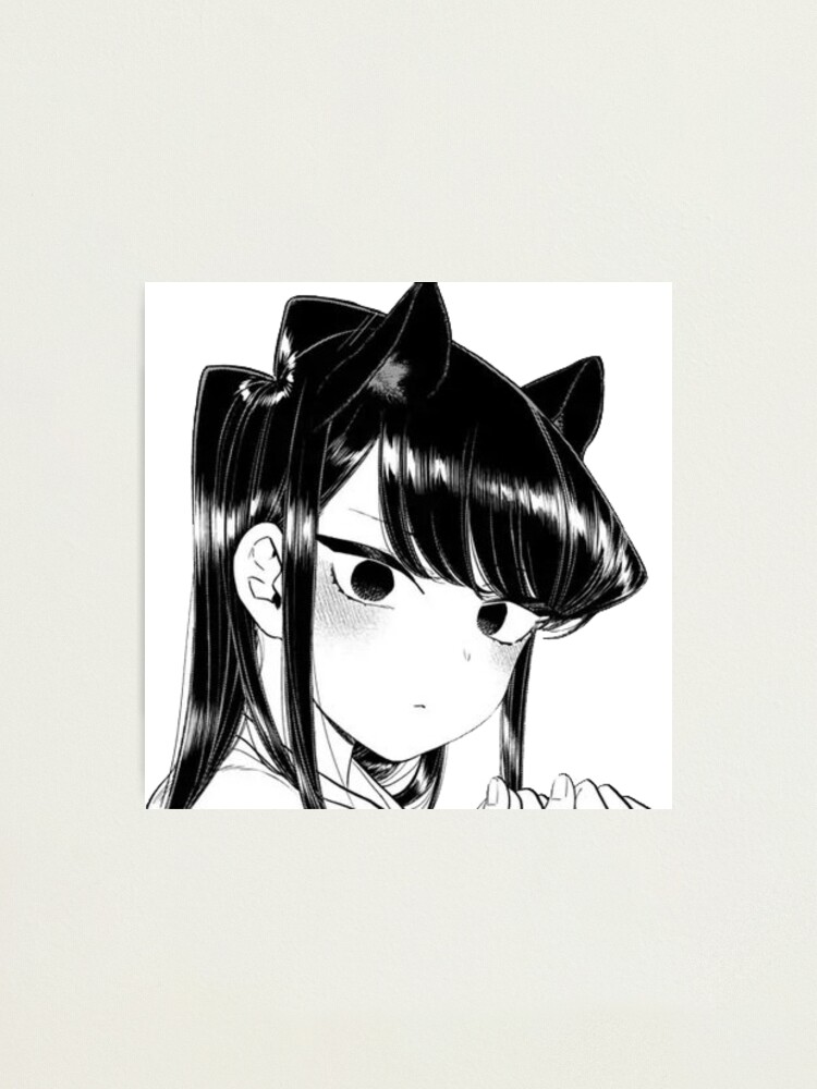 Komi Shouko Cat Face - Komi-san wa, Comyushou desu. Mini Skirt for Sale by  WaboBabo