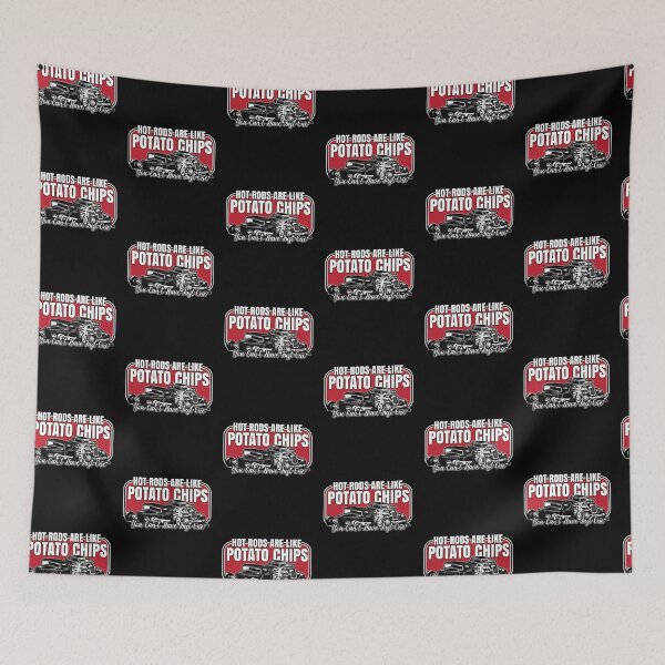 Item preview, Like Potato Chips You Can't Have Just One HotRod  designed and sold by TheCrazyBear.