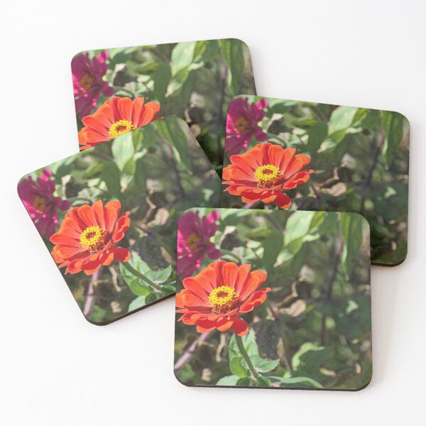 Item preview, Orange Zinnia designed and sold by Peggy Feigenbaum.