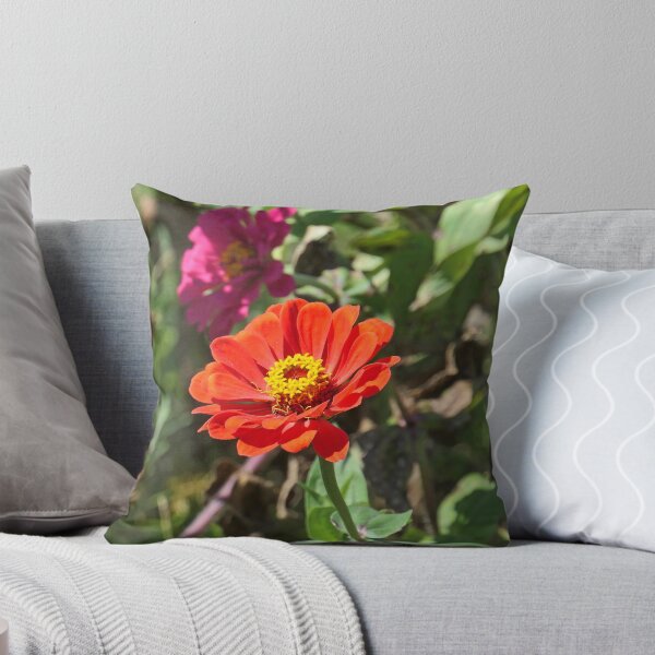 Item preview, Orange Zinnia designed and sold by Peggy Feigenbaum.