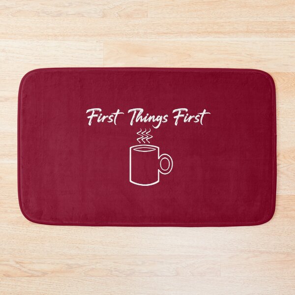 Item preview, First Things First designed and sold by divebargraphics.