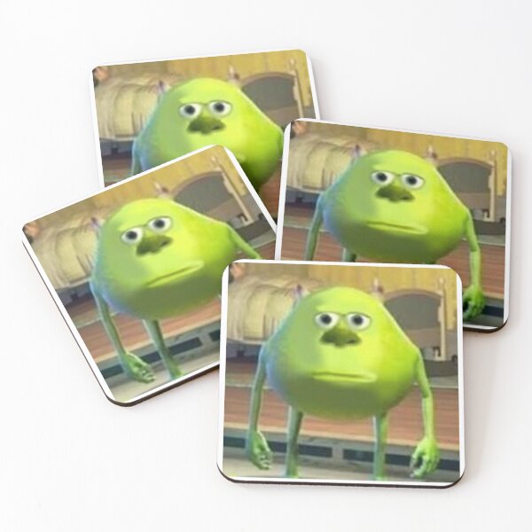 Item preview, Mike Wazowski with Sully Face Meme  designed and sold by artsylab.