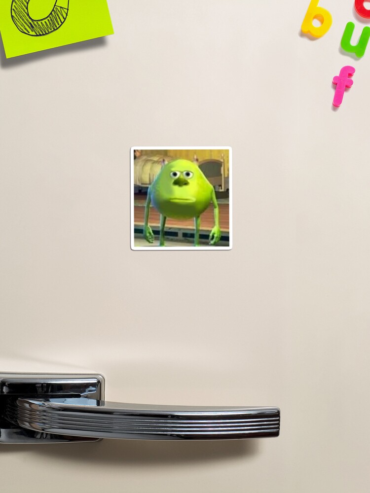 Mike Wazowski with Sully Face Meme - Meme - Magnet