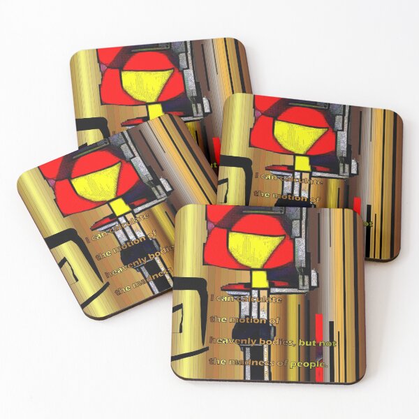 Item preview, The Madness of People - Isaac Newton designed and sold by Sarah Curtiss.