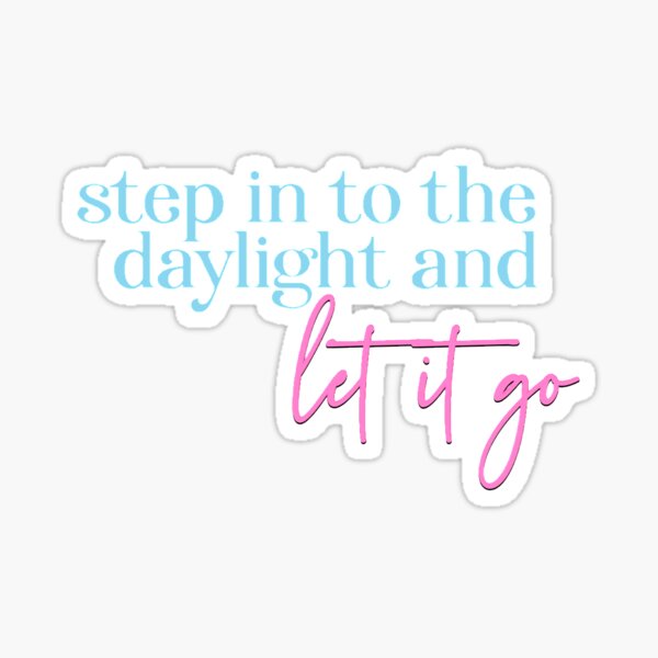 Daylight — Taylor Swift Lyric Sticker