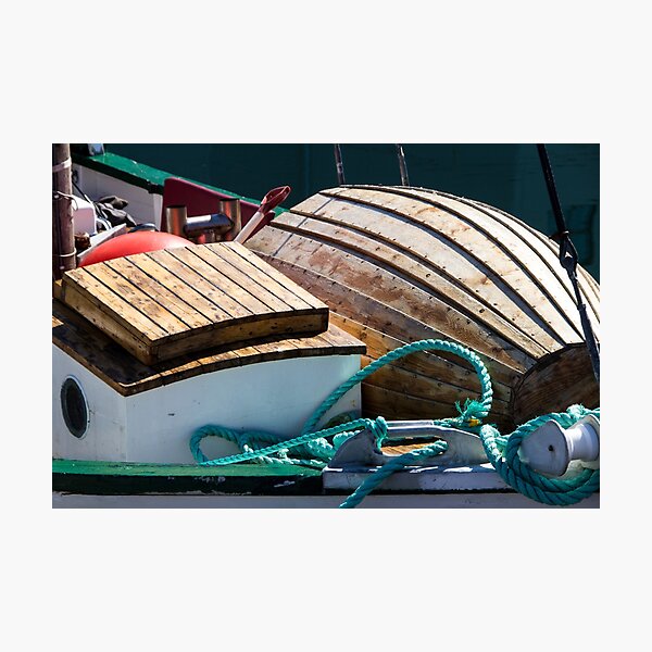 Item preview, The Old Fishing Boat designed and sold by Marylou Badeaux.