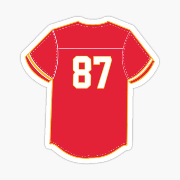 Kelce #87 Sticker