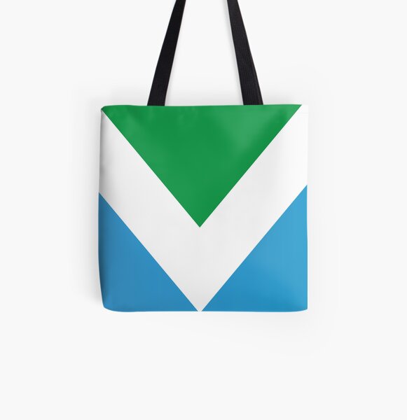 International Vegan Flag All Over Print Tote Bag