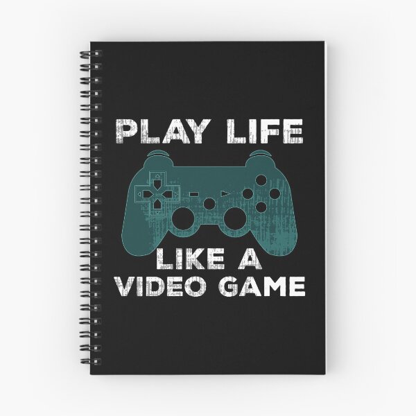 Item preview, Funny Gamer Geek Controller Play Life Like a Video Game print designed and sold by doodabobs.