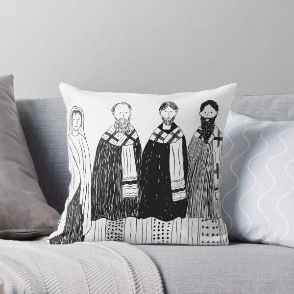 Item preview, The Four Cappadocians (Basil, Gregory, Gregory, Macrina)  designed and sold by Chris Corbin.
