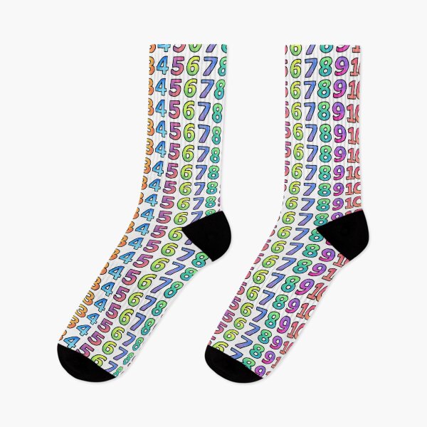Item preview, Rainbow Numbers designed and sold by Adrienne Body.