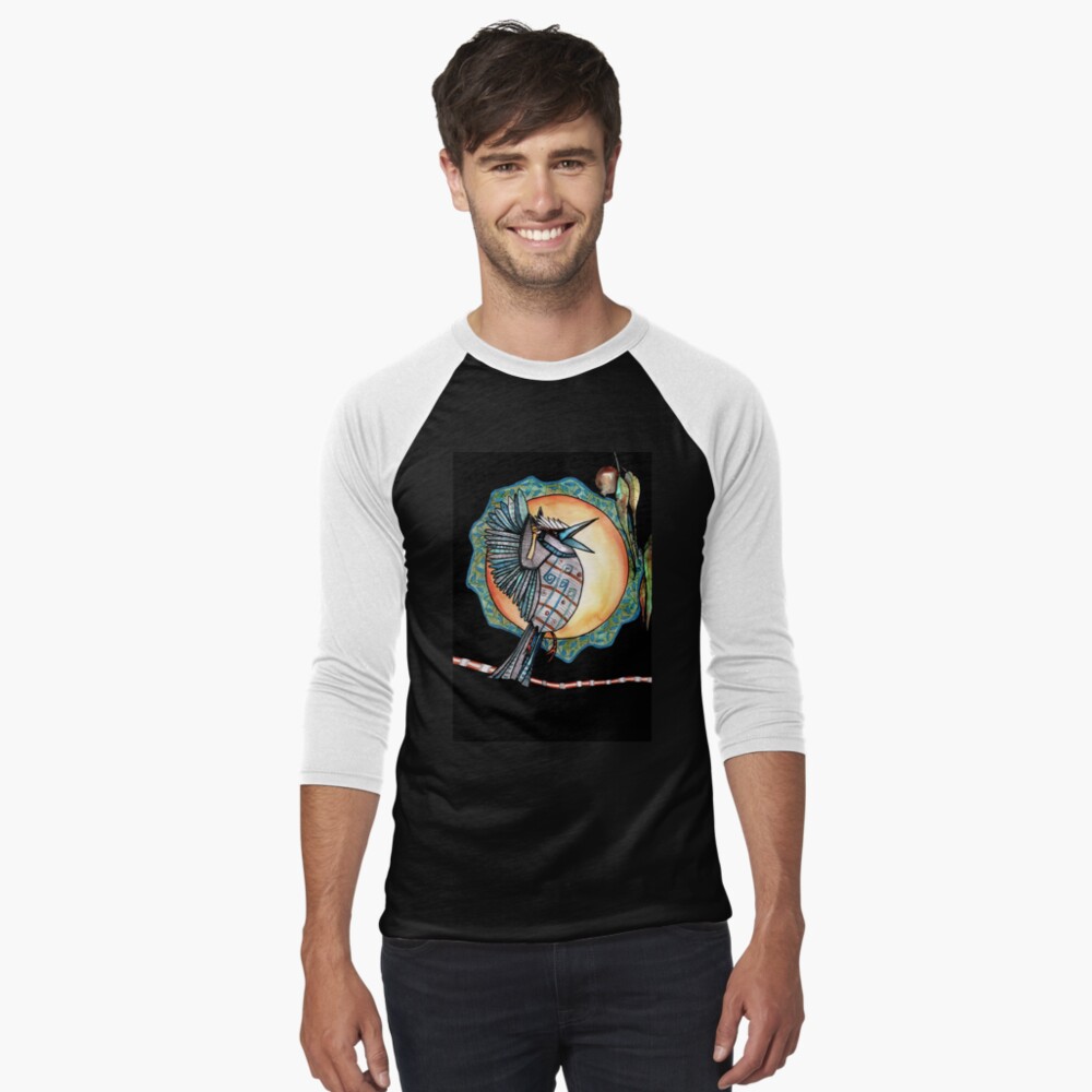 Item preview, Baseball ¾ Sleeve T-Shirt designed and sold by dishmoptop.