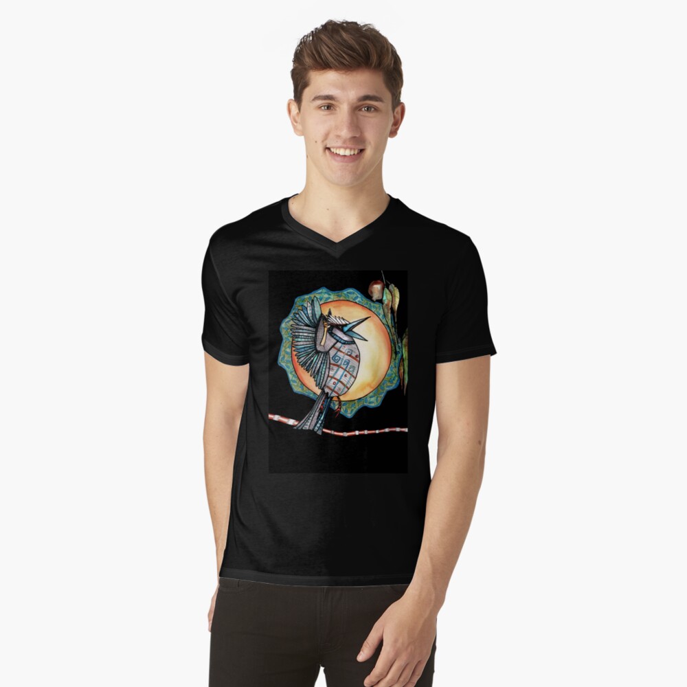 Item preview, V-Neck T-Shirt designed and sold by dishmoptop.
