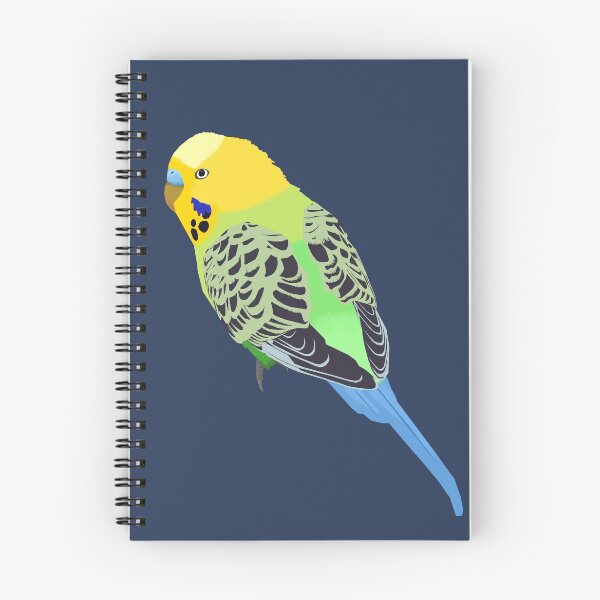 Item preview, Pet Parakeet Yellow Green Blue  designed and sold by Ari-ArtStudio.